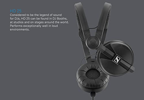 Sennheiser Professional HD 25 On-Ear DJ Headphones