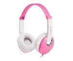 Pink Kidz On-Ear DJ Headphones with Adjustable Headband