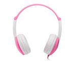 Pink Kidz On-Ear DJ Headphones with Adjustable Headband