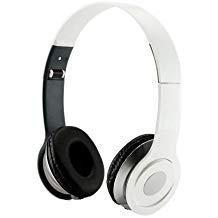 Foldable DJ Headphones for All Music Players - White