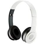 Foldable DJ Headphones for All Music Players - White