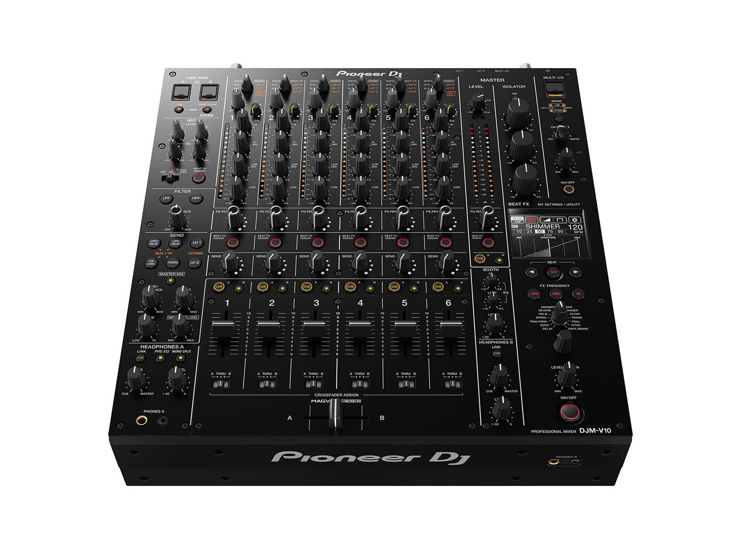 Pioneer DJ DJM-V10 6-Channel Mixer for DJs