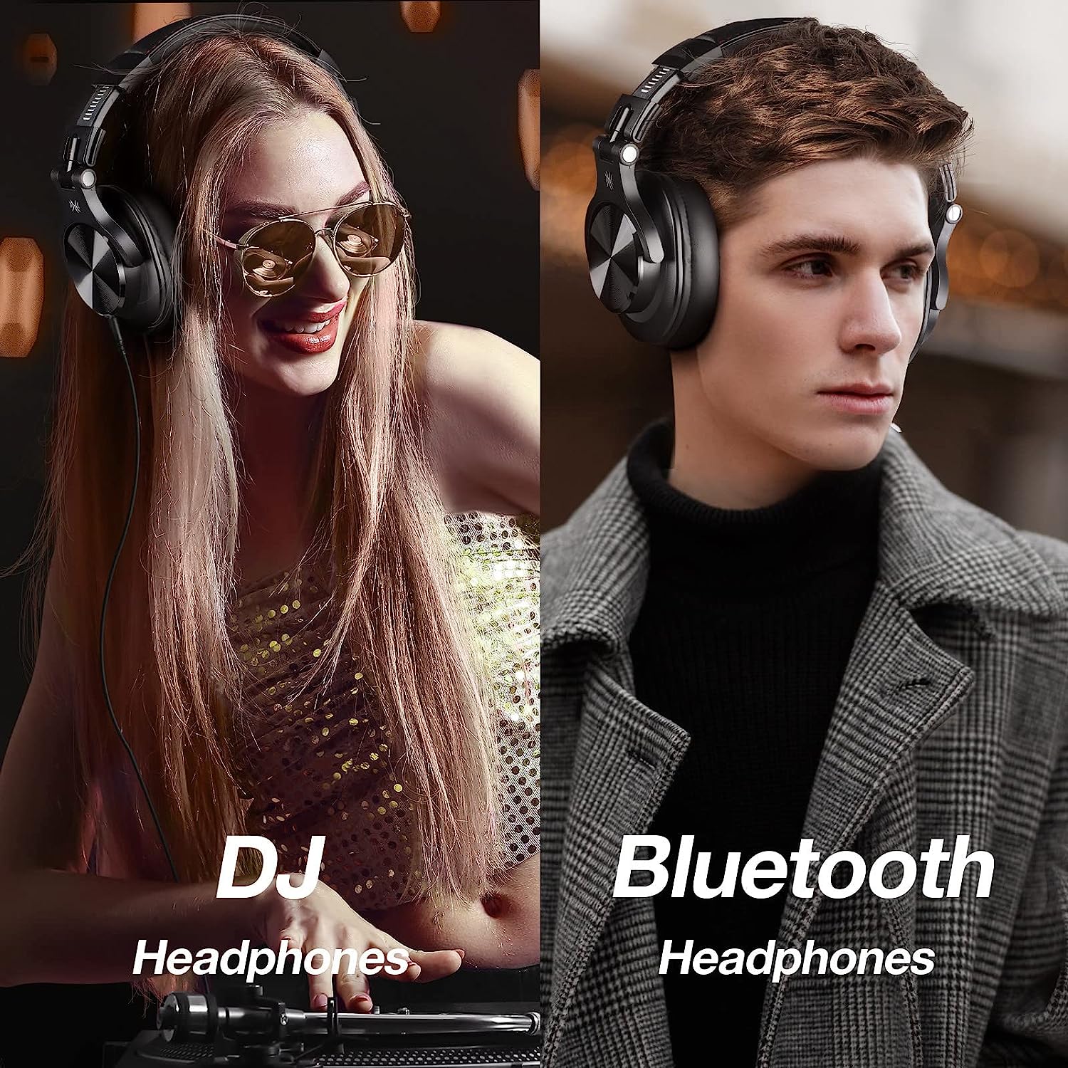 Oneodio Fusion A70 DJ Bluetooth Headphones