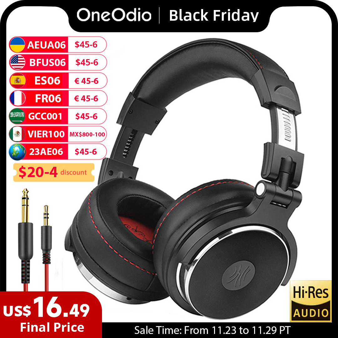 Oneodio Pro DJ Headphones with Microphone & HiFi