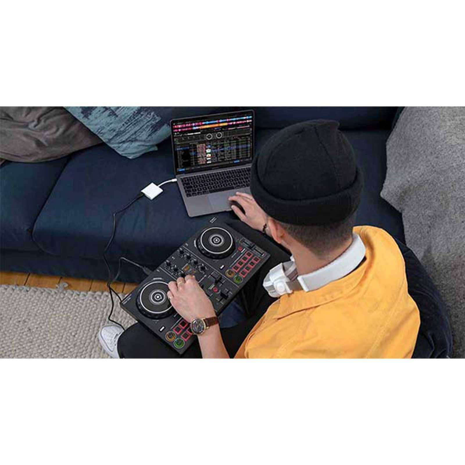 Pioneer DDJ-200 Smart Controller and Headphones Set