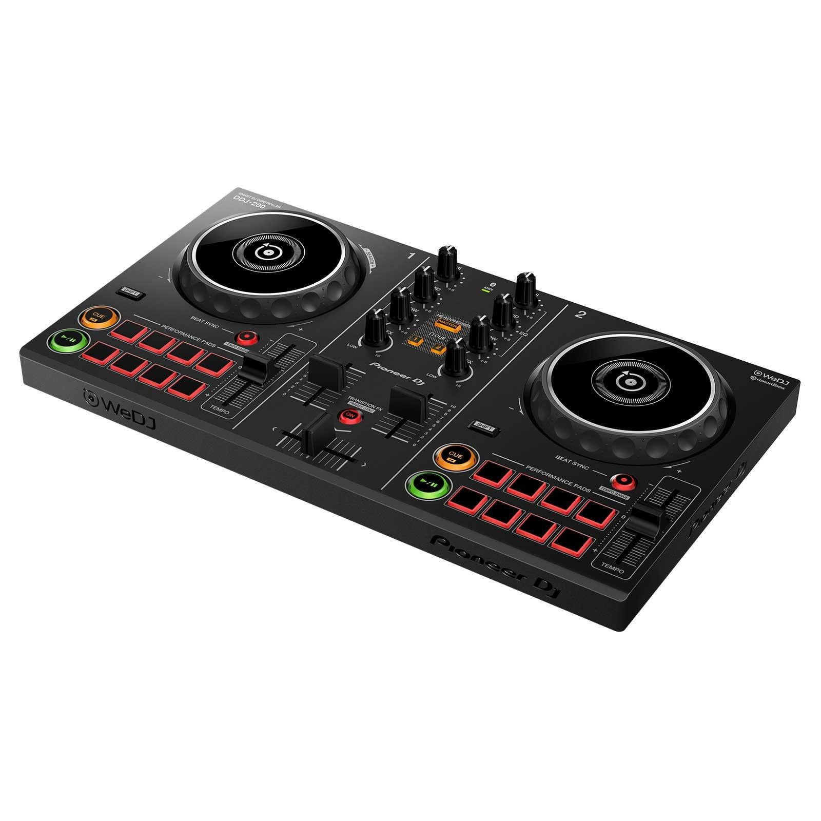 Pioneer DDJ-200 Smart Controller and Headphones Set