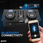 Gemini CDM-4000BT Professional DJ Mixer with Bluetooth Streaming