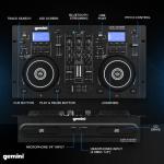 Gemini CDM-4000BT Professional DJ Mixer with Bluetooth Streaming