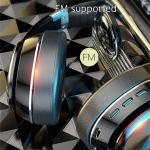 Wireless Bluetooth Headphones with Mic & FM