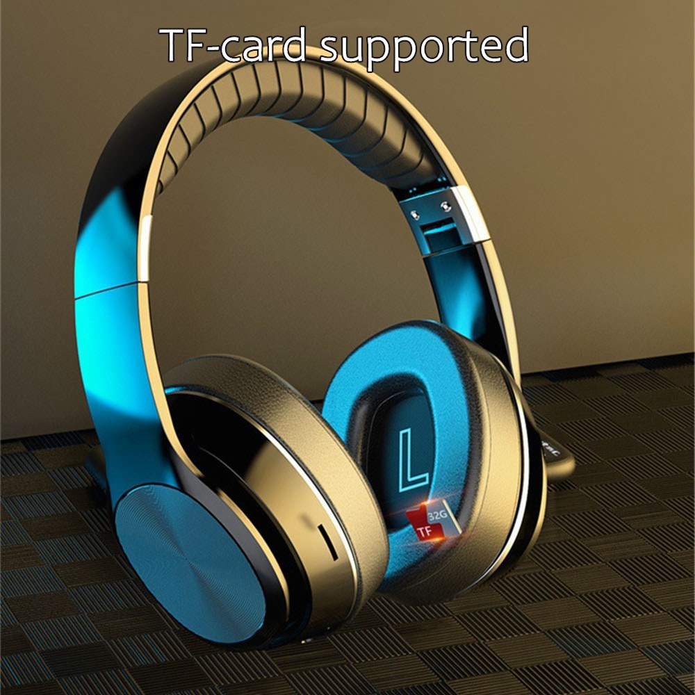 Shoumi Wireless Bluetooth Headphone with Mic and FM