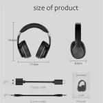 Wireless Bluetooth Headphones with Mic & FM