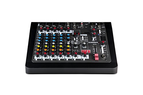 Compact hybrid audio mixer with 61 FX