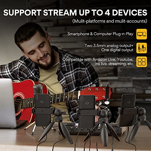 MAONO Podcasting Bundle with MaonoCaster Lite-Audio Interface