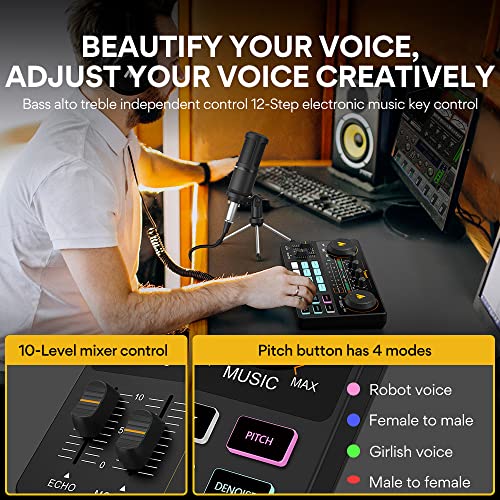 MAONO Podcasting Bundle with MaonoCaster Lite-Audio Interface