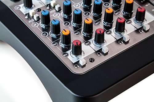 Ultra-compact 6-input audio mixer by Allen & Heath