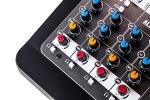Ultra-compact 6-input audio mixer by Allen & Heath