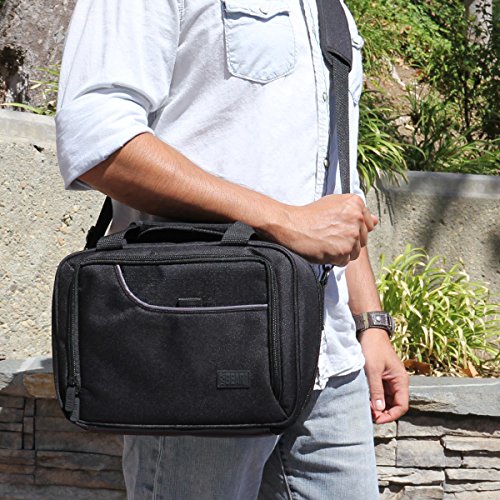 USA GEAR DJ Mixer Bag with Custom Storage