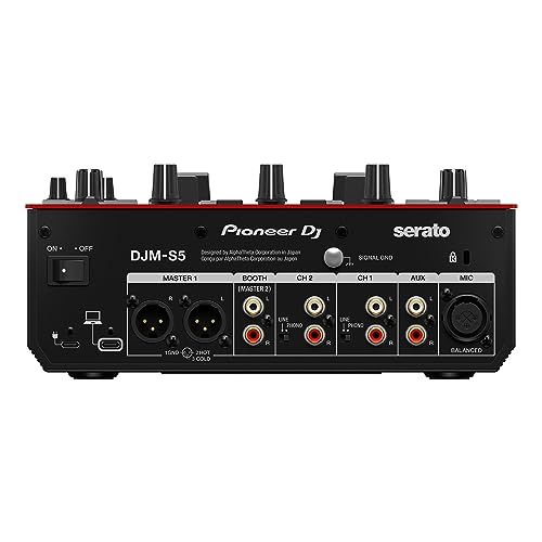 Pioneer DJ DJM-S5 2-channel Mixer for Serato DJ