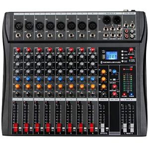 Depusheng DA8 Professional 8-Channel Mixer Console