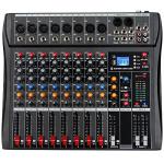 Depusheng DA8 Professional 8-Channel Mixer Console
