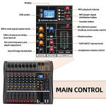 Depusheng DA8 Professional 8-Channel Mixer Console