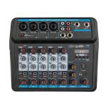6-Channel Bluetooth DJ Mixer Console