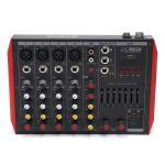 Bluetooth Stereo Audio DJ Mixer with USB