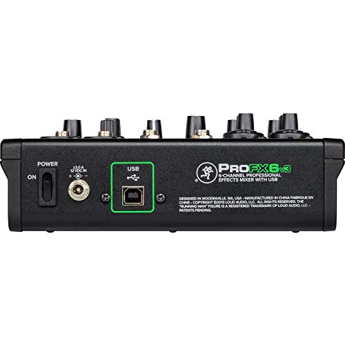 Mackie ProFXv3 6-Channel Mixer with USB