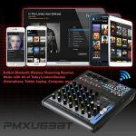 Pyle Audio Mixer System with Bluetooth - PMXU63BT