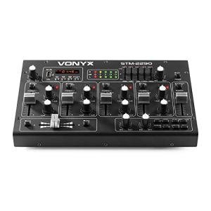 VONYX Bluetooth DJ Mixer with Sound Effects
