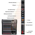 Depusheng DX6 Mixer: Professional, Digital, Monster Sound & More