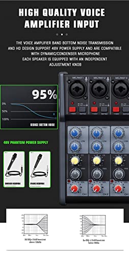 Weymic SE-60 Professional Mixer for DJ Karaoke Recording