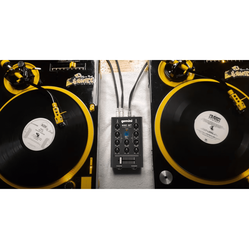 Gemini Pro Audio 2-Channel Bluetooth Studio Mixers