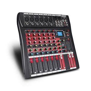 6-Channel DJ Mixer with Bluetooth and Effects