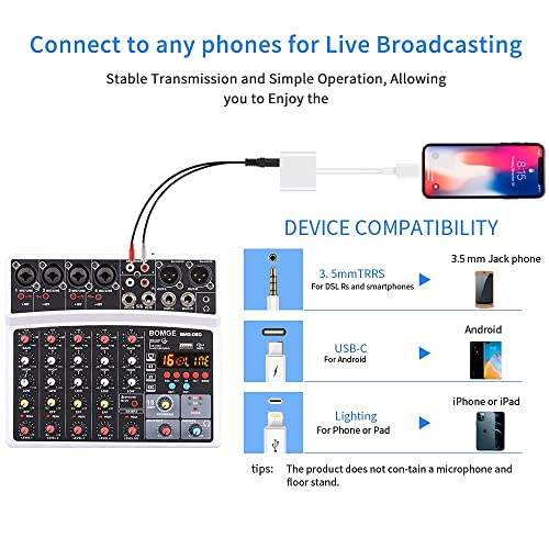 Professional 6-Channel Digital DJ Mixer with DSP Echo