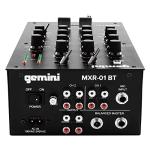 Gemini 2-Channel Bluetooth DJ Mixer
