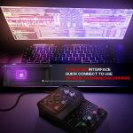 2-Channel Audio Mixer with Phantom Power & Combo Jack