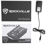 2-Channel Bluetooth DJ Mixer with USB & 4 Inputs