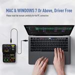 Compact 2-Channel USB Audio Mixer for DJ/Home Recording