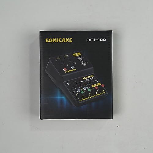 Compact 2-Channel USB Audio Mixer for DJ/Home Recording