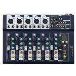 7-Channel USB Audio Mixer for DJs & Karaoke