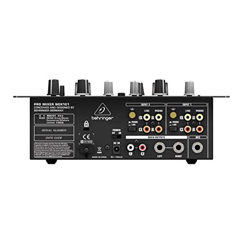 Behringer NOX101 2-Channel DJ Mixer with VCA-Control