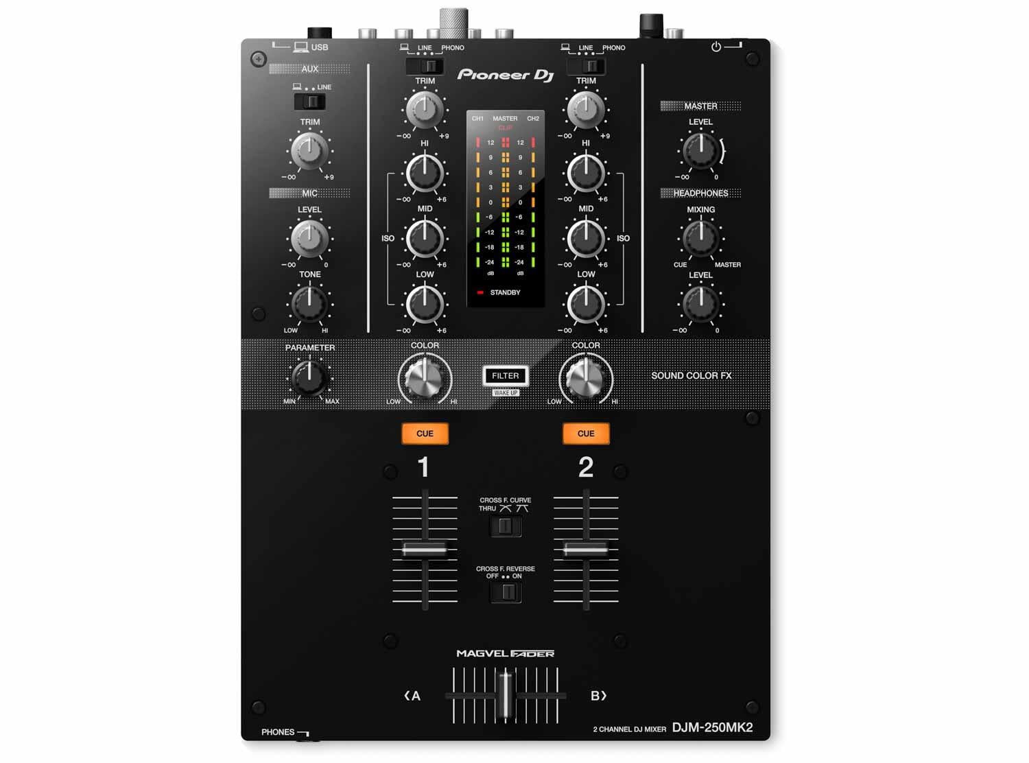 Pioneer DJM-250MK-2 Dual Channel DJ Mixer