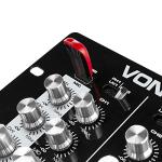 Skytec 2 Channel Mixer with MP3 Player