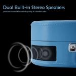 Portable Wireless Vintage Vinyl Turntable, Blue