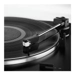 Black Audio-Technica Turntable with Bookshelf Speaker and USB