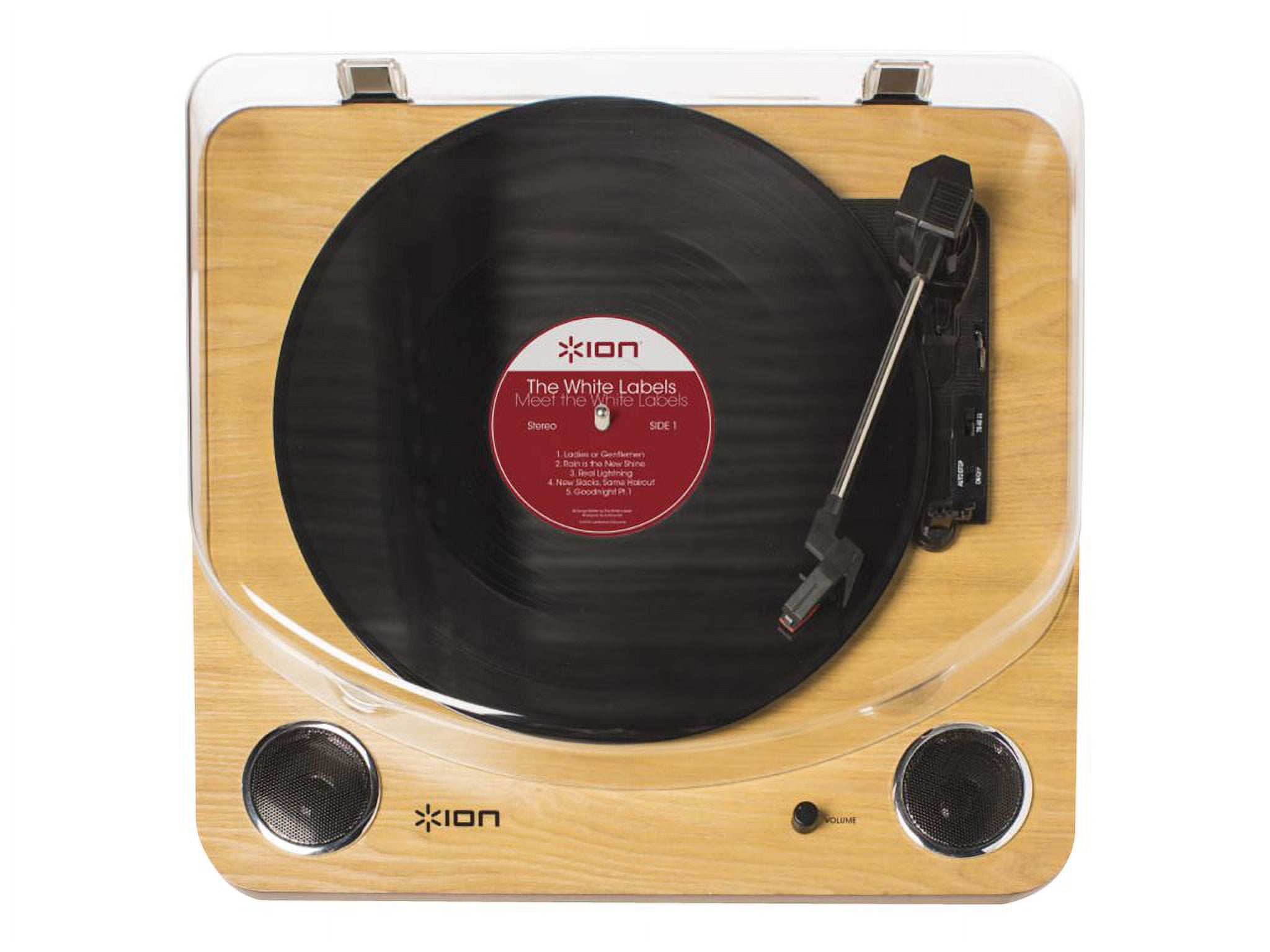 ION Max LP Conversion Turntable with Stereo Speakers