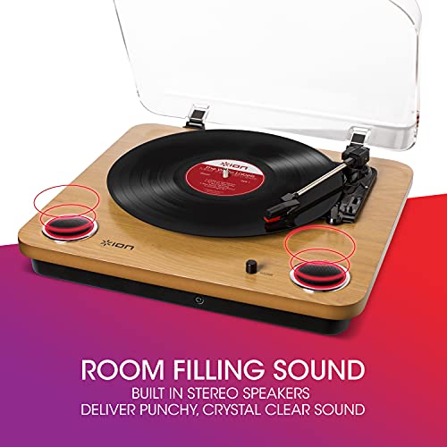 ION Max LP Record Player with USB Output