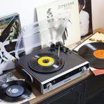 Fenton Bluetooth Turntable with Built-in Speakers
