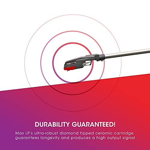 ION Max LP Turntable with Built-In Speakers